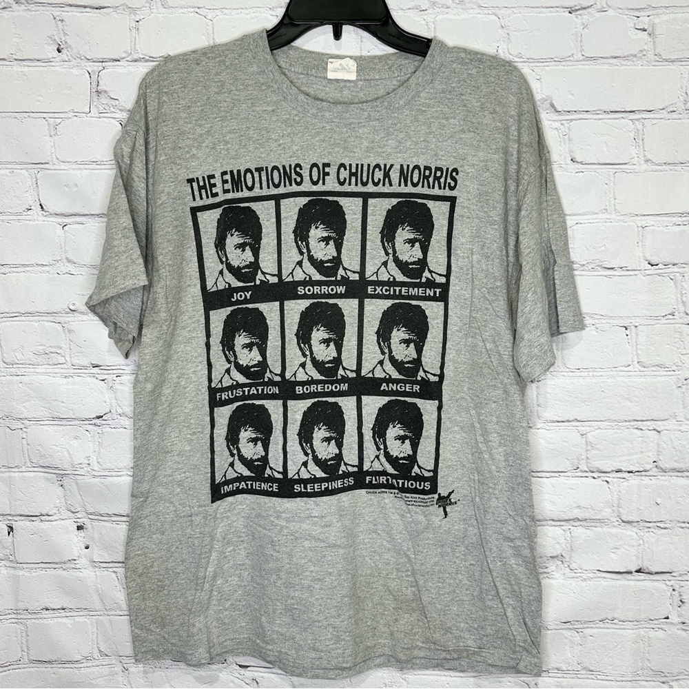Chuck Norris graphic short sleeve T-shirt
